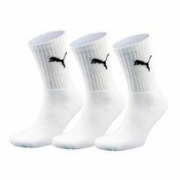Sportinės kojinės vyrams Puma, 3 poros baltos, 47/49