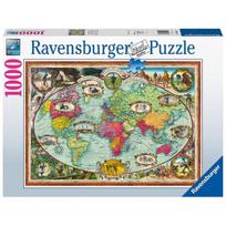 Dėlionė Ravensburger World Map, 1000 d.