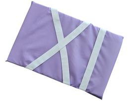 Nugarą apsauganti pagalvėlė gimnastikai SANRO 38х25cm Šviesiai violetinė