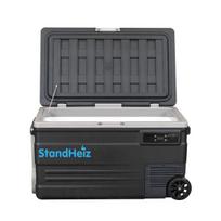 Automobilinis šaldytuvas 75L nešiojama kompresorinė turistinė šaldytuvė 12V/24V/230V kemperiui – StandHeiz