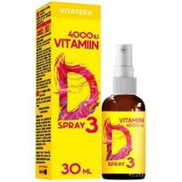 Purškiamas maisto papildas vitaminas D3 4000 TV, 30ml