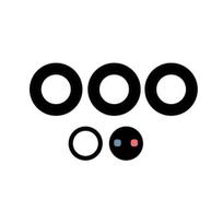 Samsung S918 S23 Ultra 5G kameros stikliukas (only lens 5pcs) ORG