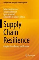 Supply Chain Resilience: Insights from Theory and Practice 1st ed. 2022
