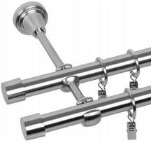 Dvigubas karnizas metalinis Belsi 220 cm