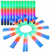 Šviečianti led putplasčio lazda šviesos kardas led lazdelės išleistuvėms 10vnt