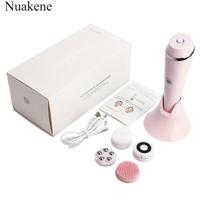 Nuakene 4-in-1 veido valymo prietaisas moterims. ,  Rožinė
