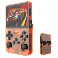 Žaidimų konsolė Retro žaidimų konsolė R36S su 64GB atmintimi ir 3,5 colių IPS ekranu