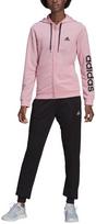 Sportinis kostiumas moterims Adidas W Lin Ft Ts Black Pink HD1697 HD1697/M, XXL