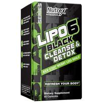 Nutrex Lipo 6 Black Cleanse & Detox 60 kaps.