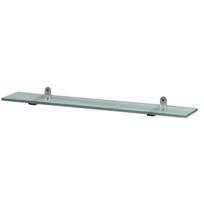Haceka Ixi lentynėlė stiklinė, nerūdijančio plieno 60cm