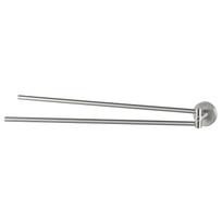 Haceka Kosmos sukiojamas rankšluosčio laikiklis, braižyto metalo 46cm
