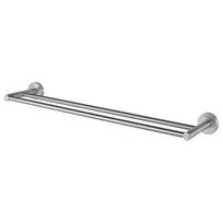 Haceka Kosmos dvigubas sukiojamas rankšluosčio laikiklis, braižyto metalo 84cm