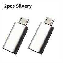 USB-C į Micro USB adapteriai, Sidabrinis