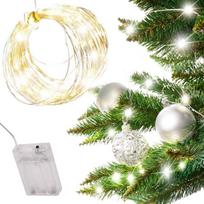 LED Girlianda 5 m. 50 LED, šaltai balta