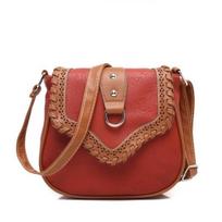 Crossbody Hollow Out PU odos pasiuntinių krepšiai-kava, coffee