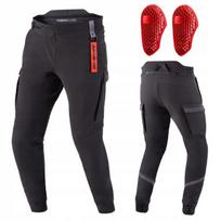 SHIMA AKIRA unisex motociklininko kelnės, juodos, dydis XL