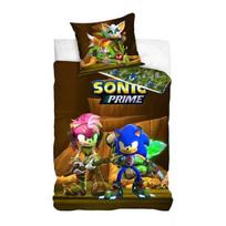 Sonic the Hedgehog vaikiškas patalynės komplektas, 140x200 + 70x90, 2 dalys