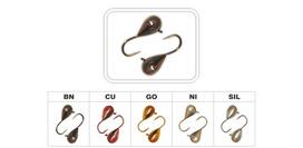 Avižėlė W SPIDER,Lašas Su Ausele, 3 mm 0.42g, GO