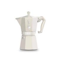 Italų kava - BIALETTI - MOKA Exclusive - 6 puodelių - Kremas - Lakuotas aliuminis