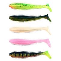 Guminukas FOX RAGE Spikey UV Maišytų Spalvų 5 vnt. 9 cm