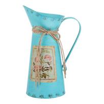 Vintažinė metalinė gėlių vaza Holibanna, 28 cm