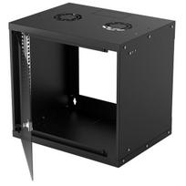Serverio spinta Intellinet 9U 540x400 19", juoda, pakabinama