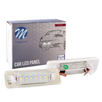 LED valstybinio numerio apšvietimo rinkinys Valstybinio numerio apšvietimo modulis. Automobilių modeliai: -Mercedes W202 C-Class -Mercedes W210 E-class
