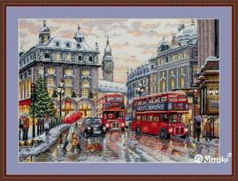 Siuvinėjimo rinkinys Merejka Londonas SK159, 30x40