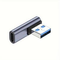 OTG adapteris USB3.0 į Type-c USB U-formos 10Gbps. , Nuo vyriškos iki C moteriškos vidurinės alkūnės