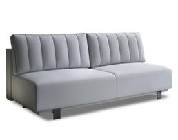 Trivietė sofa - lova Livo, šviesiai pilka