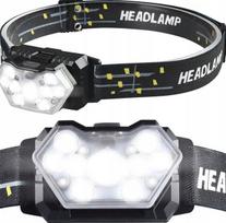 Galingas lauko galvos žibintas 9LED, IPX4