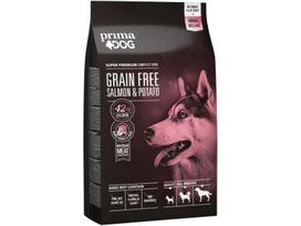 Prima Dog visiems suaugusiems šunims su lašiša ir bulvėmis, 20 kg