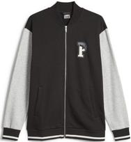 Puma džemperis yvrams Squad Track Jacket Black Grey 676018 01, juodas/ pilkas