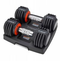 Reguliuojamų svarmenų rinkinys Trexo, 2x5,75 kg