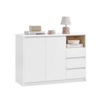 Saugyklos spinta, 40 x 103,5 x 85 cm, debesų baltos, Hoiukapp, VASAGLE, 40 x 103.5 x 85 cm, pilvevalge