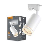 GU10 LED Ring v2 bėginis halogeninis šviestuvas - baltas