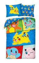 Vaikiškas patalynės komplektas Pokemon, 140x200, 2 dalių