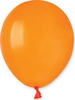 Oranžiniai balionai, 12 cm, 100 vnt.