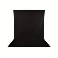 Profesionalus fotografijos fonas,  Juoda (1,5 x 2 m / 59,1 x 78,7 colio)