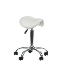 Meistro kėdė balno tipo, BD-9909, balta