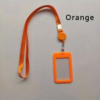 ID kortelių laikiklis su priedais,  Oranžinė