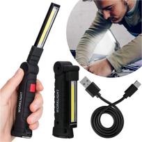 Tolesum Led darbo lempa, dirbtuvių lempa, sulankstoma, įkraunamas Usb, didelis 4-in-1 dirbtuvių žibintuvėlis su magnetu, stovyklavimo LED šviesa BLIXTAR