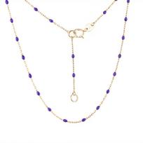 Auksinė grandinėlė moterims su emaliu Brasco 58496 58496-42, 42