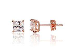 Auksiniai auskarai moterims Diamond Sky "New Classic XIV".