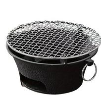 Ketaus Anglinė  Japoninė BBQ Grilis, 26 anglies krosnis + medžio plokštė + nerūdijančio plieno tinklelis