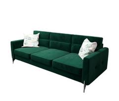 Trivietė sofa - lova ARTIS DL, žalia