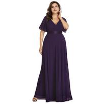 Moteriška vakarinė suknelė Saitdress, violetinė, 46