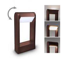 Brilagi - LED lauko šviestuvas CROTONE LED/7W/230V rudas IP54 30 cm