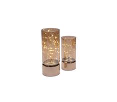 Solight 1V287 - RINKINYS: 2x LED kalėdinės girliandos 20xLED+10xLED/2xAA+3xAA šiltai balta