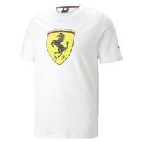 Laisvalaikio marškinėliai vyrams Ferrari Race Big Shield Tee - 53817504 5, baltos spalvos